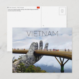 Da Nang, Vietnam Reise-Postkarte Postkarte