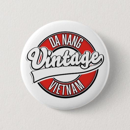 Da Nang vietnam Retro-Logo Button (Vorderseite)