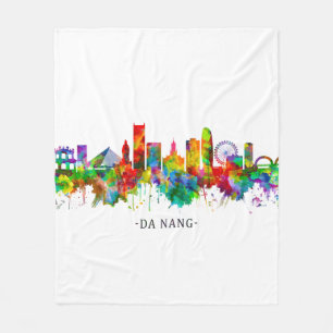 Da Nang Vietnam Skyline Fleecedecke