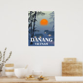 Da Nang Vietnam Travel Poster (Küche)