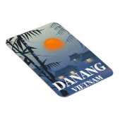 Da Nang Vietnam Travel Poster Magnet (Rechte Seite)