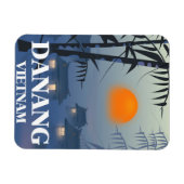 Da Nang Vietnam Travel Poster Magnet (Horizontal)