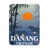 Da Nang Vietnam Travel Poster Magnet (Vertikal)
