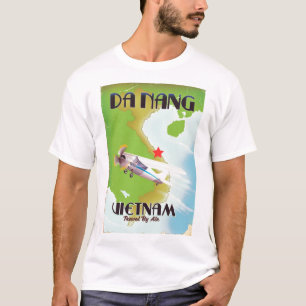 Da Nang Vietnam Vintage-Reiseposter T-Shirt