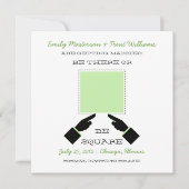 Da oder Platz Save the Date, Sage Date (Vorderseite)