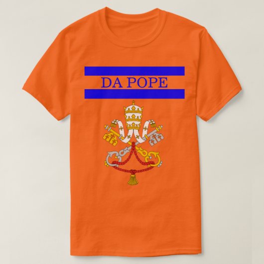 DA PAPST gewinnt T-Shirt (Design vorne)