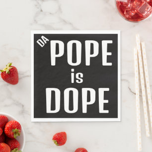 DA Papst ist Dope-Papier-Serviette Serviette