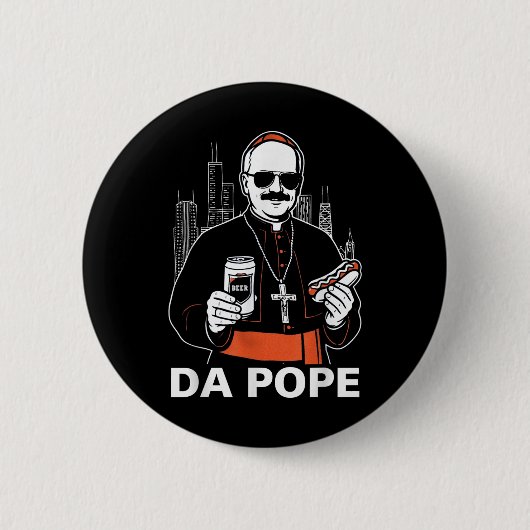 Da Pope America Pope Leo Xiv Button (Vorderseite)