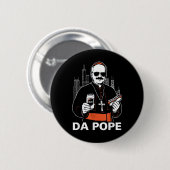 Da Pope America Pope Leo Xiv Button (Vorne & Hinten)