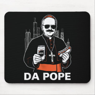 Da Pope America Pope Leo Xiv Mousepad