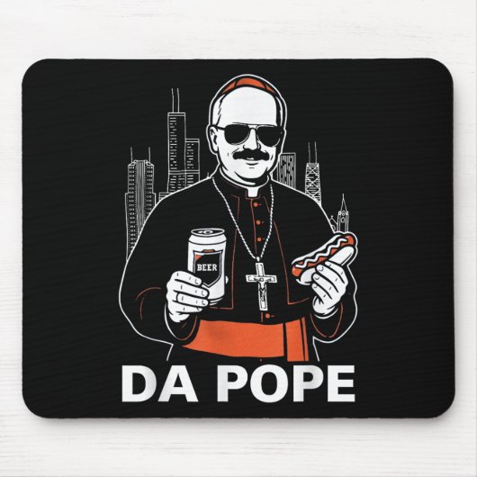 Da Pope America Pope Leo Xiv Mousepad (Vorne)