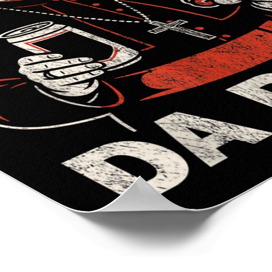 Da Pope aus Amerika Chicago Papst Leo Xiv Funny Vi Poster (Ecke)