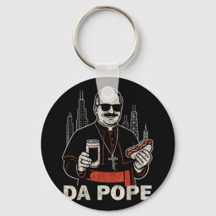 Da Pope aus Amerika Chicago Papst Leo Xiv Funny Vi Schlüsselanhänger