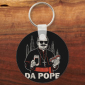 Da Pope aus Amerika Chicago Papst Leo Xiv Funny Vi Schlüsselanhänger (Vorderseite)