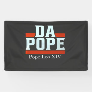Da Pope aus Amerika Chicago Papst Leo XIV Provost Banner