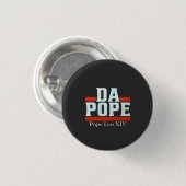Da Pope aus Amerika Chicago Papst Leo XIV Provost Button (Vorne & Hinten)