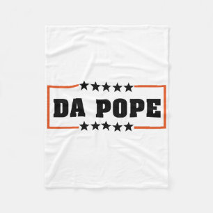 Da Pope aus Amerika Chicago Papst Leo Xiv Provost Fleecedecke