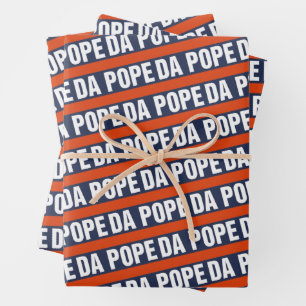 Da Pope aus Amerika Chicago Papst Leo XIV Provost Geschenkpapier Set