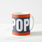 Da Pope aus Amerika Chicago Papst Leo XIV Provost Kaffeetasse (VorderseiteRechts)