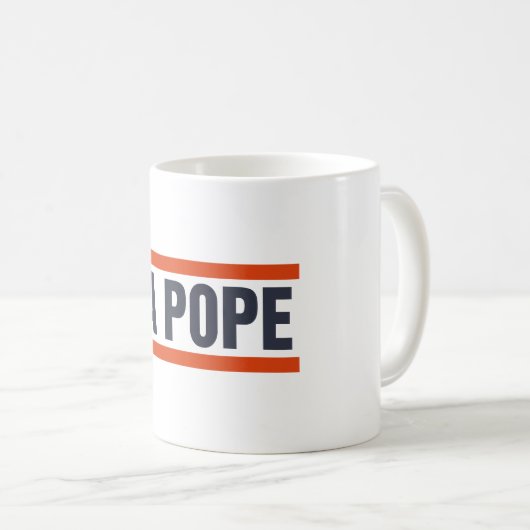 Da Pope aus Amerika Chicago Papst Leo XIV Provost Kaffeetasse (VorderseiteRechts)