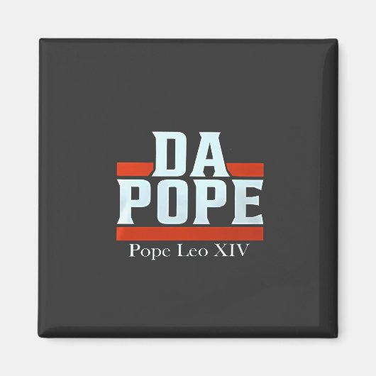 Da Pope aus Amerika Chicago Papst Leo XIV Provost Magnet (Vorne)