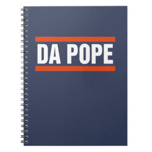 Da Pope aus Amerika Chicago Papst Leo XIV Provost Notizblock