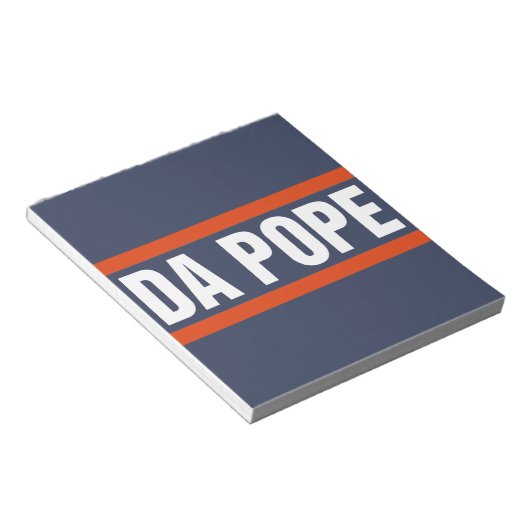 Da Pope aus Amerika Chicago Papst Leo XIV Provost Notizblock (angewinkelt)