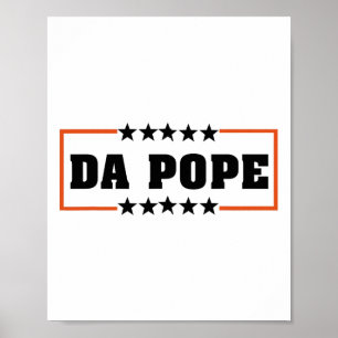 Da Pope aus Amerika Chicago Papst Leo Xiv Provost Poster