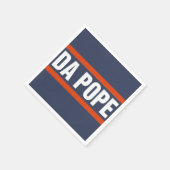 Da Pope aus Amerika Chicago Papst Leo XIV Provost Serviette (Ecke)