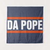 Da Pope aus Amerika Chicago Papst Leo XIV Provost Wandteppich (Vorderseite)