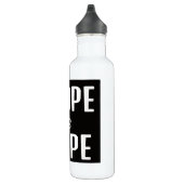 DA Pope is Dope Water Bottle Edelstahlflasche (Rechts)