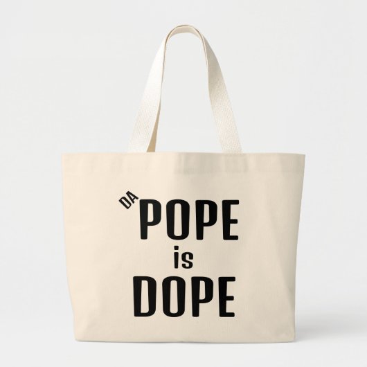 DA Pope ist die Dope Tote Tasche (Vorne)
