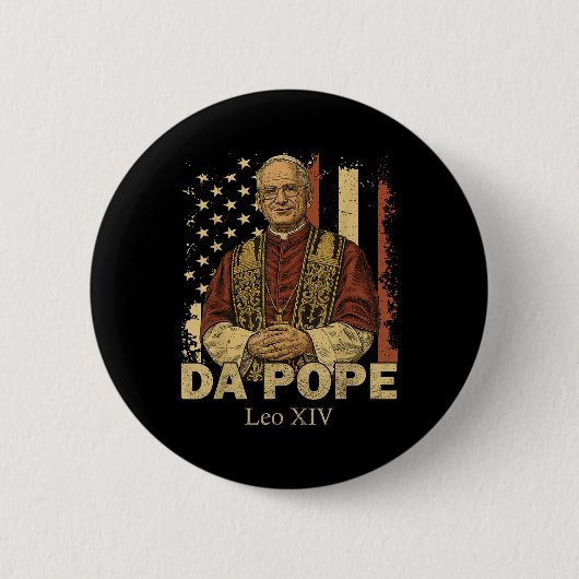 Da Pope Leo Button (Vorderseite)