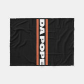 Da Pope Leo Fleecedecke (Vorderseite (Horizontal))