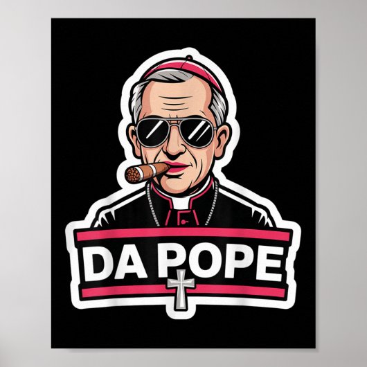 Da Pope Leo Xiv Christlich Papst Robert Prevost Fu Poster (Vorne)
