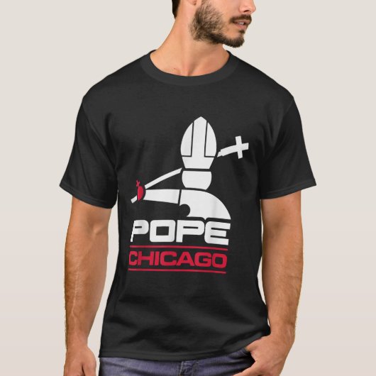 Da Pope Leo Xiv Shirt Chicago Baseball (Vorderseite)