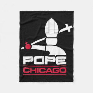 Da Pope Leo Xiv Shirt Chicago Baseball Fleecedecke