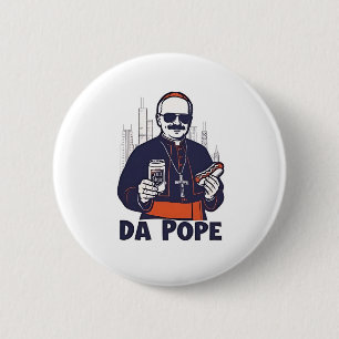 Da Pope Leo XIV Vatican 4. Juli USA Button