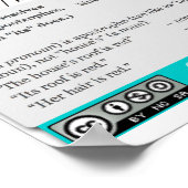 Da sind sie Poster (Ecke)