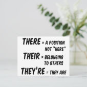 Da sind sie postkarte (Stehend Vorderseite)