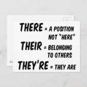 Da sind sie postkarte (Vorne/Hinten)