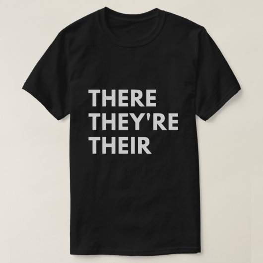 Da sind sie T-Shirt (Design vorne)