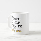 Da sind sie und sie. kaffeetasse (Vorderseite Links)