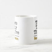 Da sind sie und sie. kaffeetasse (Mittel)