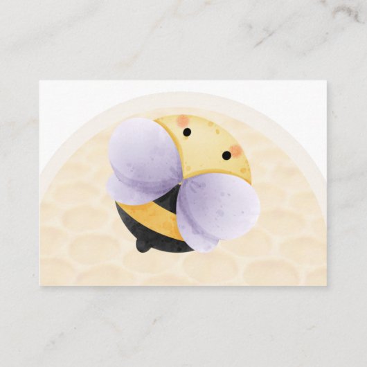 Da! UAWG Bee Enclosure Card Begleitkarte (Rückseite)