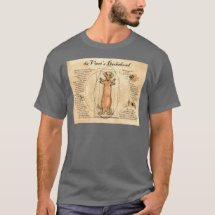 Da Vinci Dackel T-Shirt