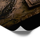 Da Vinci Erfindungen aus dem alten Sketchbuch Poster (Ecke)