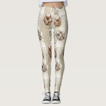 Da Vinci-Fötus-Zeichnungen