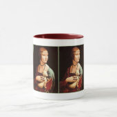 Da Vinci: Frau mit der Ermine Tasse (Zentrum)