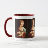 Da Vinci: Frau mit der Ermine Tasse (Links)